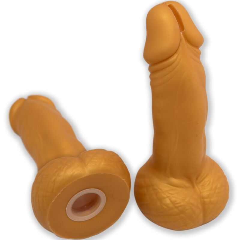 Obsenza - Salvadanaio a Forma di Pene Dorato 22,5 cm – DIABLO PICANTE - Image 1
