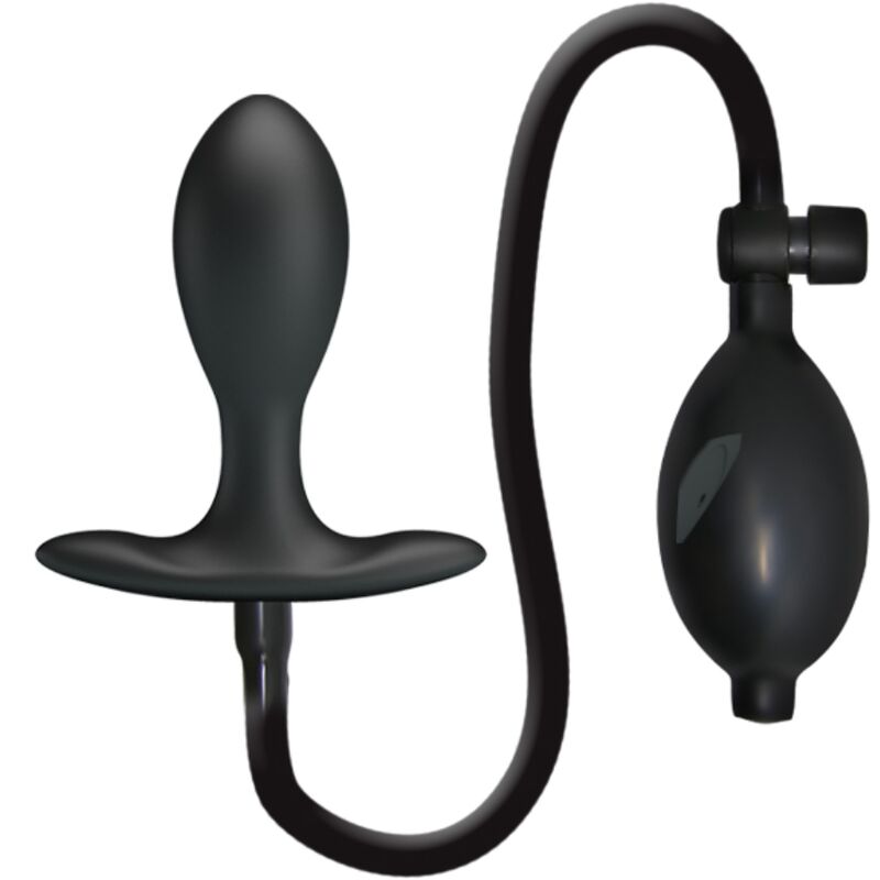 Obsenza - Plug Anale Gonfiabile Nero PRETTY LOVE per Piacere e Comfort - Nero - Image 1