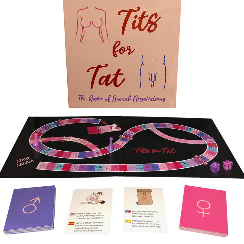 Obsenza - Jogo de Sedução Tits for Tat para Casais - Kheper Games - Image 1