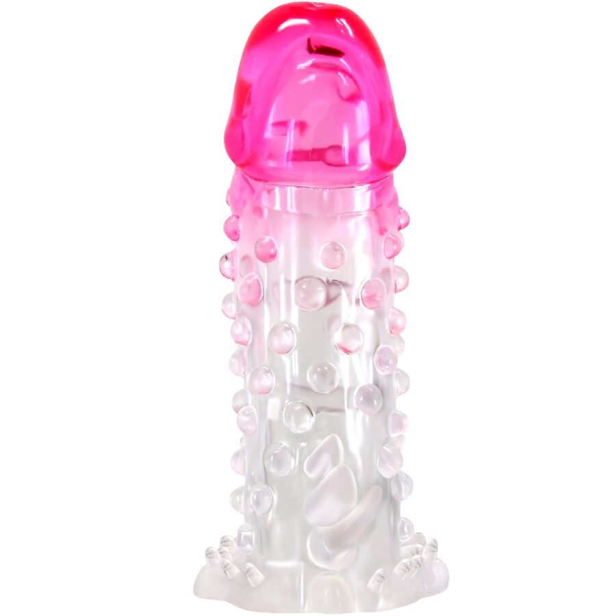 Obsenza - Guaina di Allargamento Realistica Wilford con Pene Rilievo Rosa by Pretty Love - Rosa - Image 1