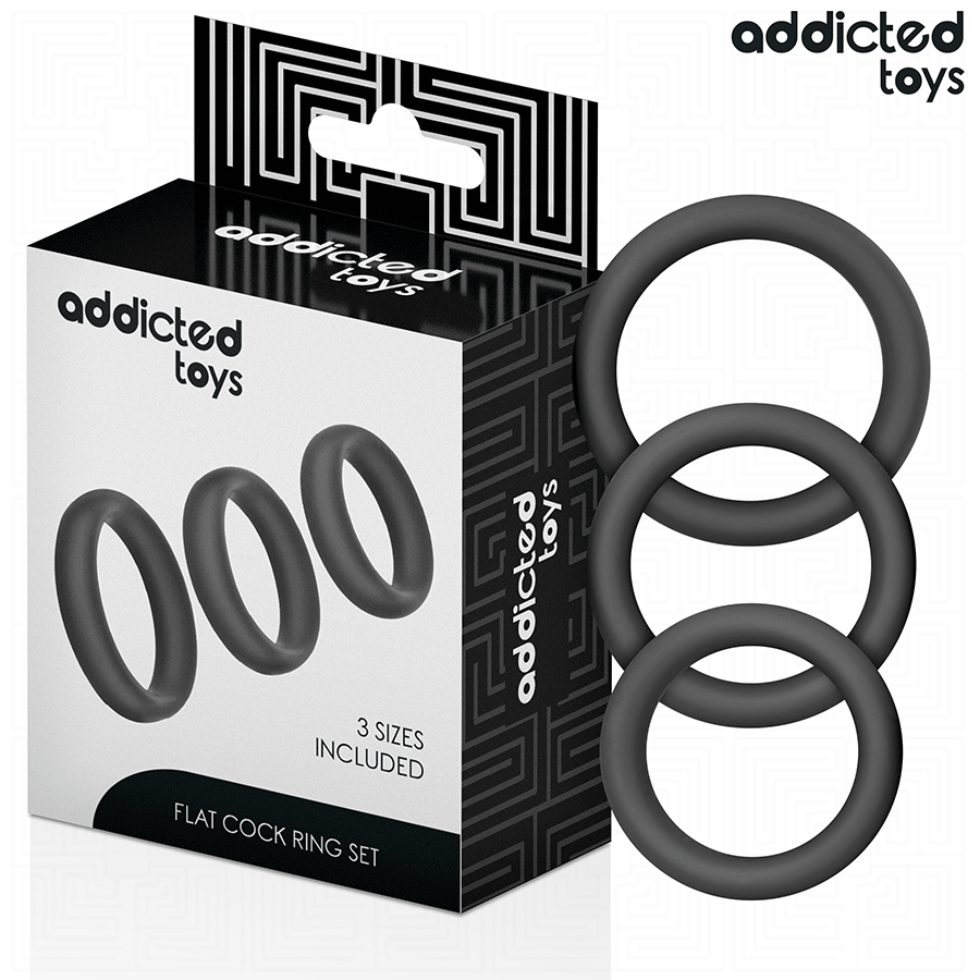 Obsenza - Set of flat silicone rings - Image 1