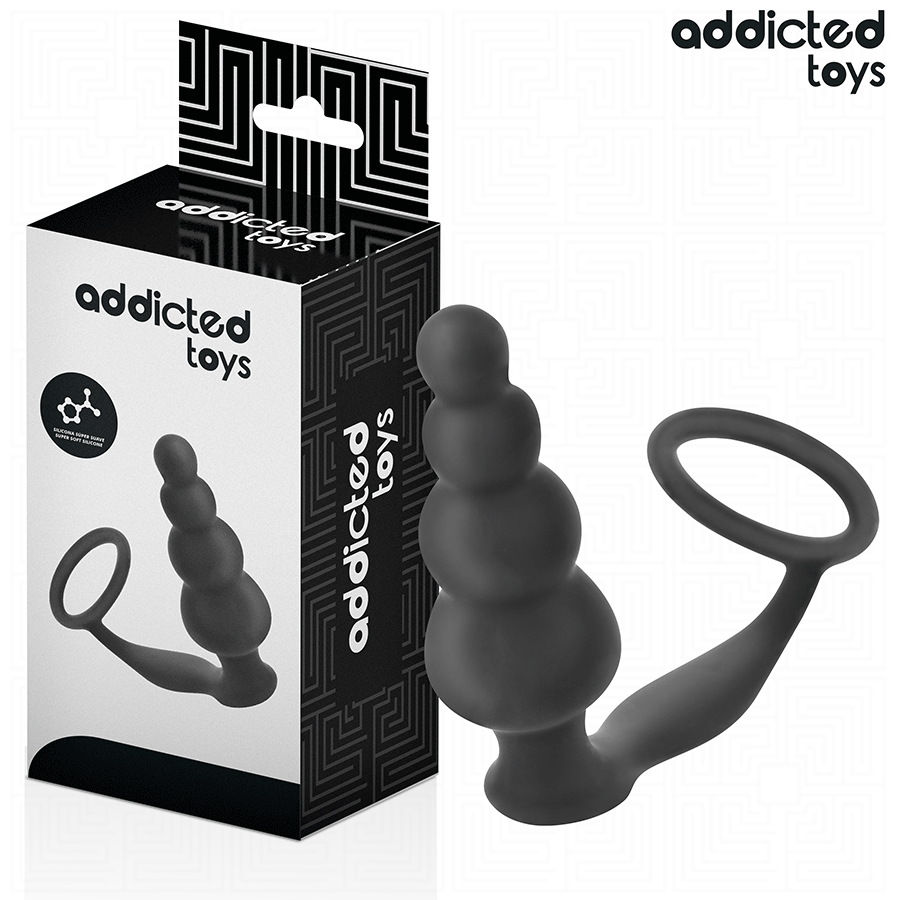 Obsenza - Anal plug with ring silicone model 5 - Image 1