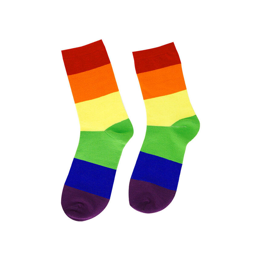 Obsenza - Chaussettes LGBT Arc-en-Ciel Taille L/Xl – PRIDE - Image 1