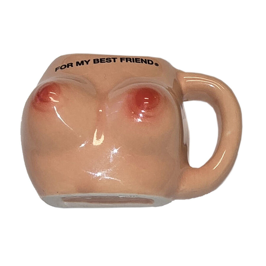 Obsenza - Diablo picante – breast magnet in ceramic mug “for my best friend” - Image 1