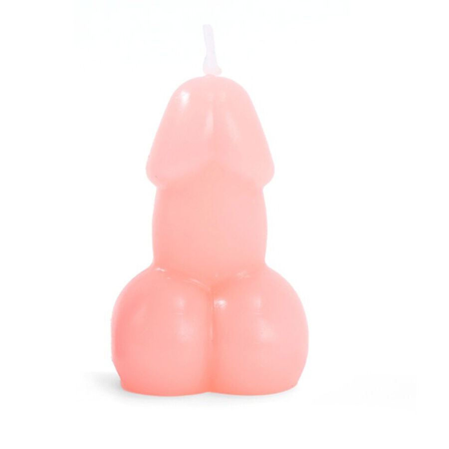 Obsenza - Penis shaped candle in pink color - Image 1
