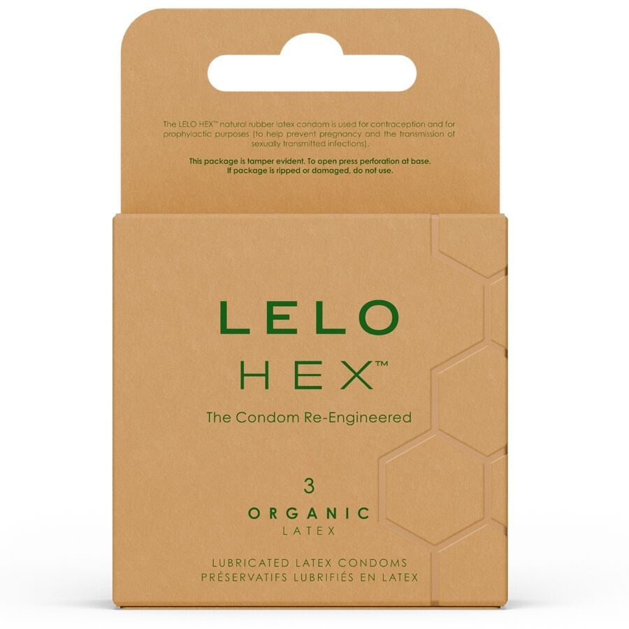 Obsenza - Hex organic preservativo caja 3 uds - Image 1