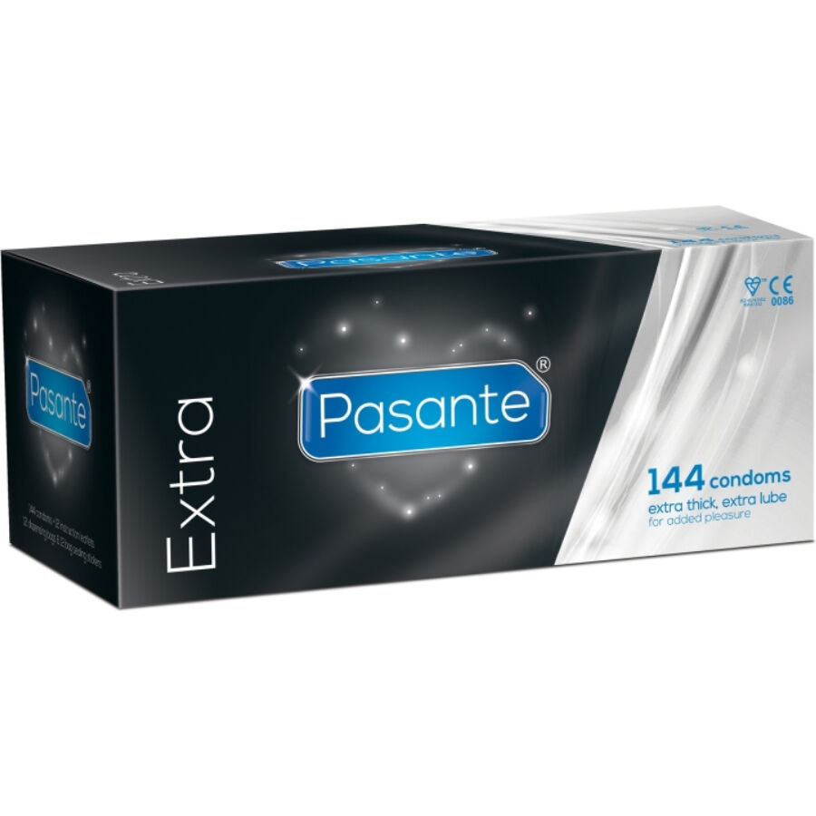 Obsenza - Pasante Extra Thick Condoms - 144 Units for Enhanced Protection - Image 1