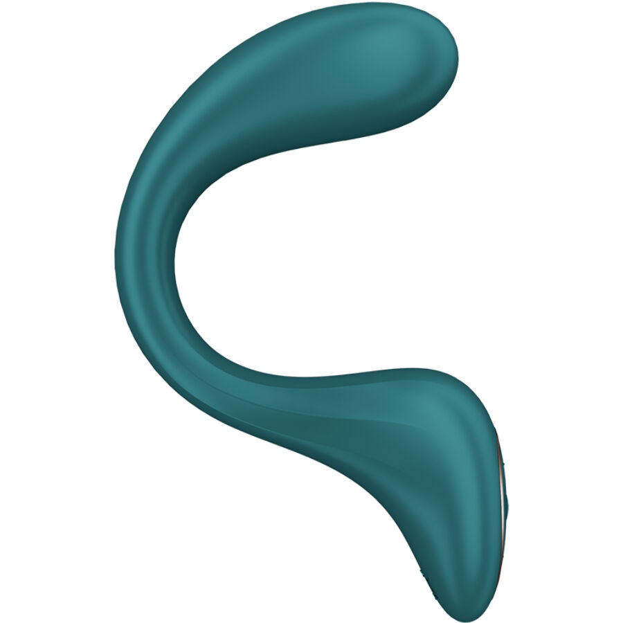 Obsenza - G for goddess 2 rabbit vibrator bottle green - Image 1