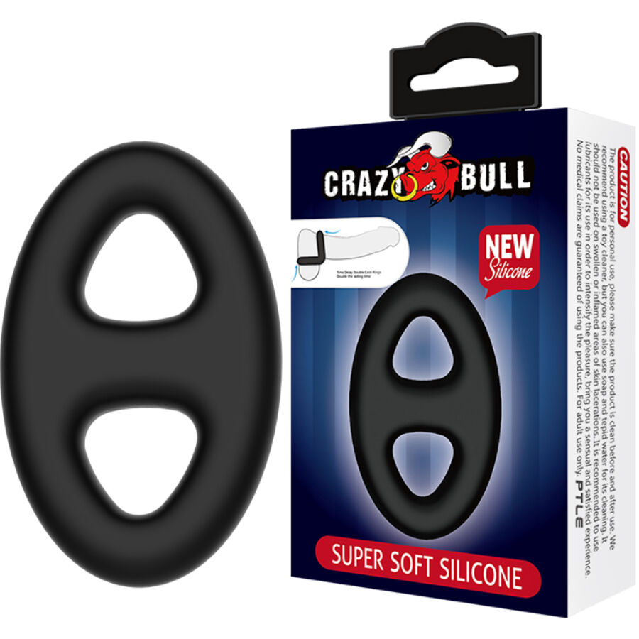 Obsenza - Anillo de Silicona Doble Súper Suave para Mejores Erecciones - Image 1