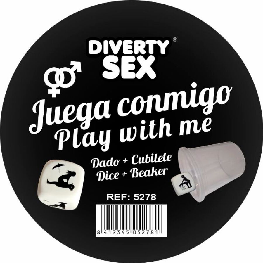 Obsenza - White hard dice with positions and cube - Image 1