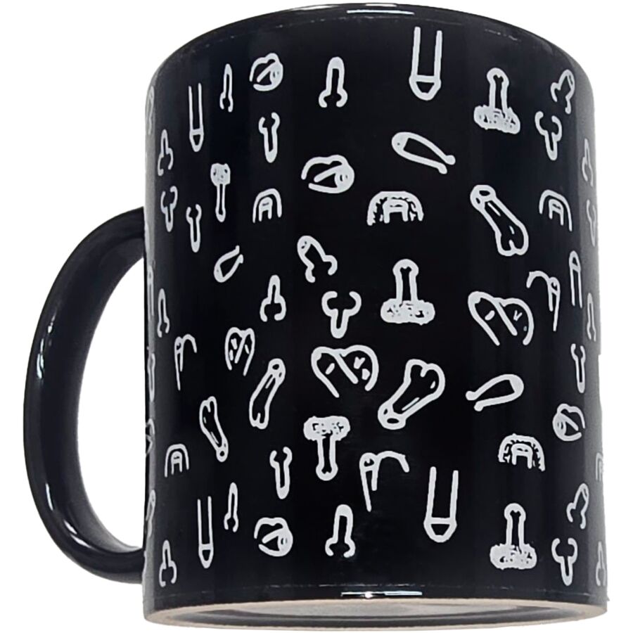Obsenza - Penis mug black 370 ml - Image 1