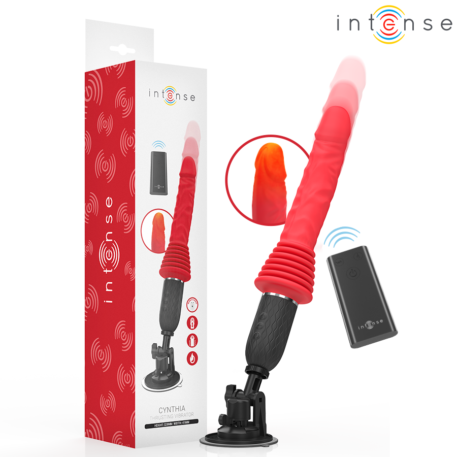 Obsenza - Cynthia remote control thrusting vibrator with heat - Image 1