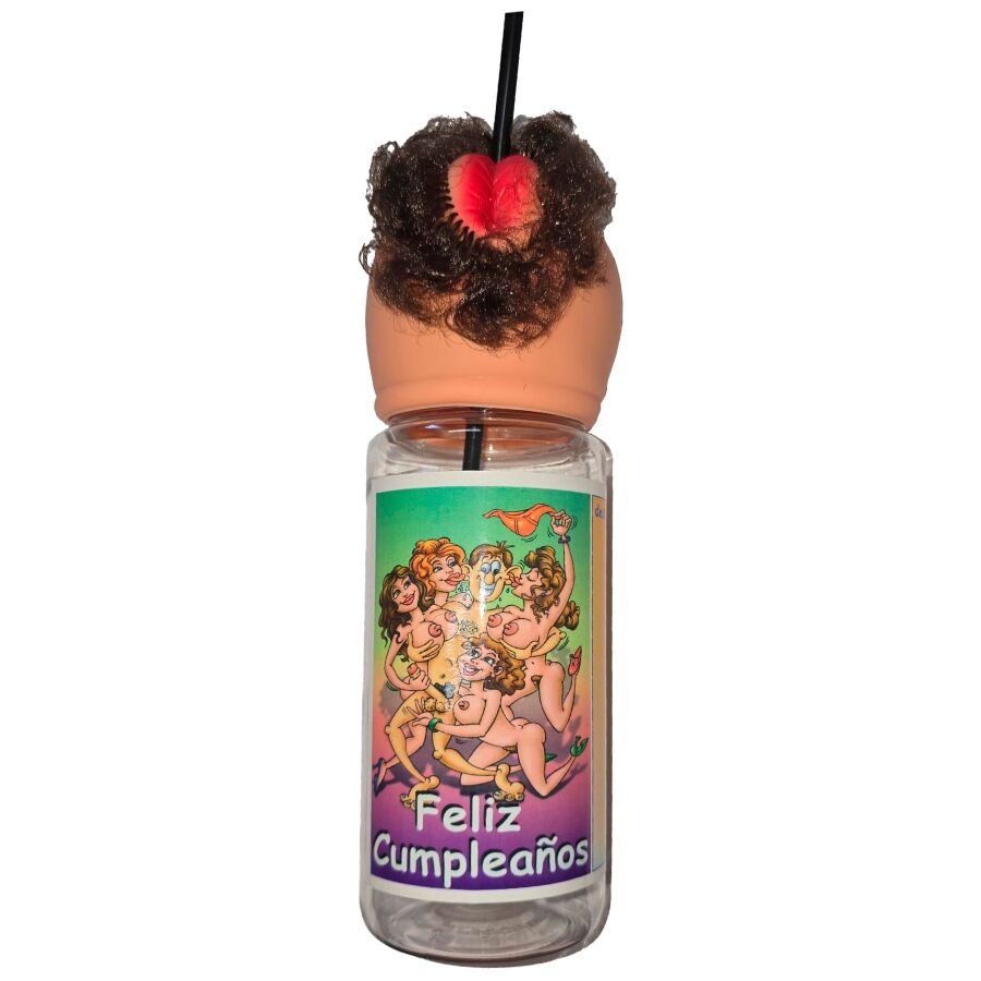 Obsenza - Botella Labios Cumpleaños Carne de Diverty Sex para Celebraciones - 750ml - Image 1