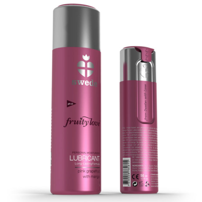 Obsenza - Fruity Love Lubricant Pink Grapefruit & Mango by Swede - Pink - Image 1