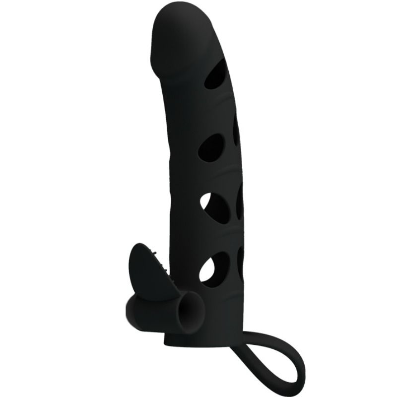 Obsenza - Pretty Love Silicone Vibration Cover with Clitoral Stimulation 15. - Image 1