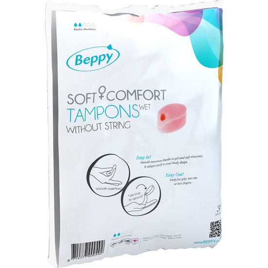 Obsenza - Tampons Beppy Soft Confort Humide - 30 Unités Discrètes - Image 1
