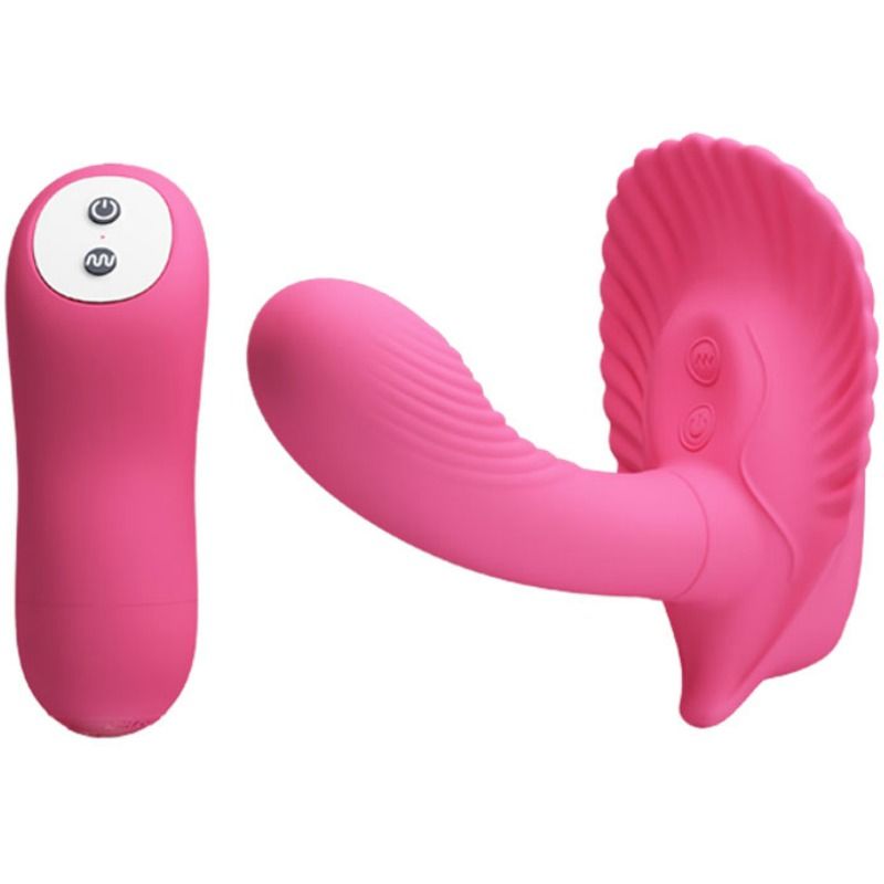 Obsenza - Stimolatore con Telecomando a Conchiglia – 30 Modalità Vibrazione - Image 1