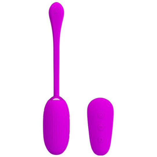 Obsenza - Ovo Vibratório e Eletrochoque PRETTY LOVE com Controle Remoto - Image 1