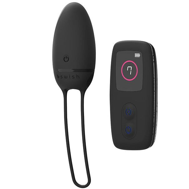 Obsenza - Bswish Bnaughty Premium Unleashed Massagegerät mit Fernbedienung - Schwarz - Image 1