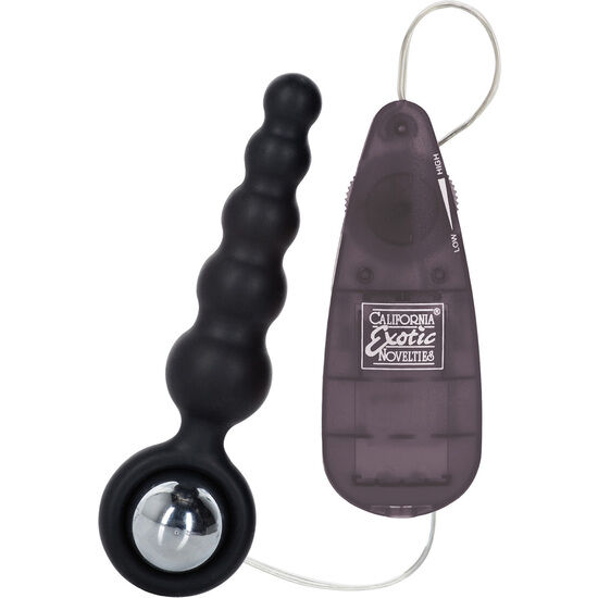 Obsenza - Vibrador Anal con Control Remoto Booty Call Shaker de CALEXOTICS - Negro - Image 1