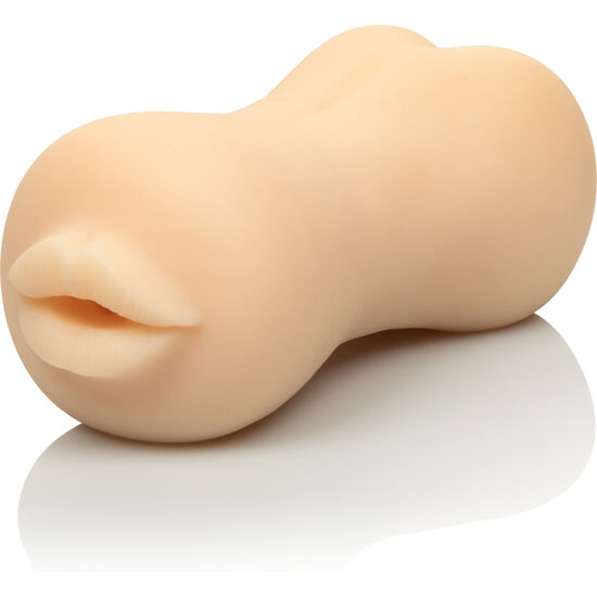 Obsenza - Estimulador Doble Boca y Ano Stroke It de California Exotics - Image 1