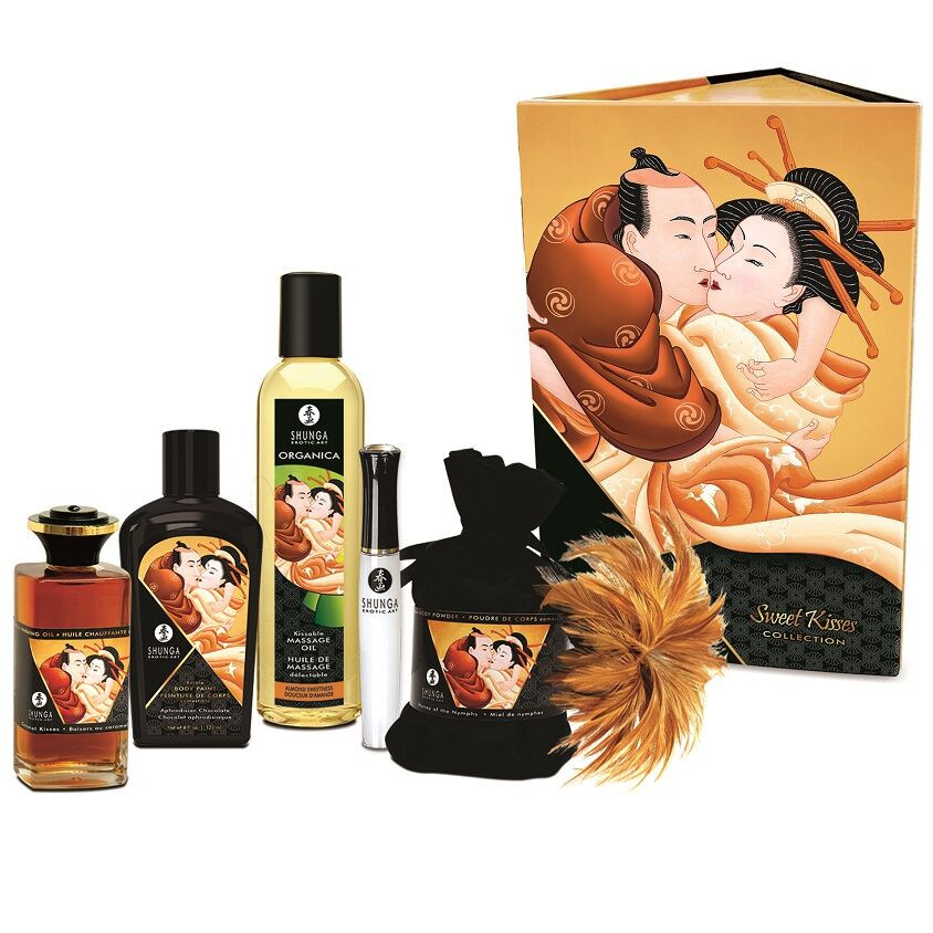 Obsenza - Shunga Süße Küsse Collection: Erotisches Massage-Set - Image 1