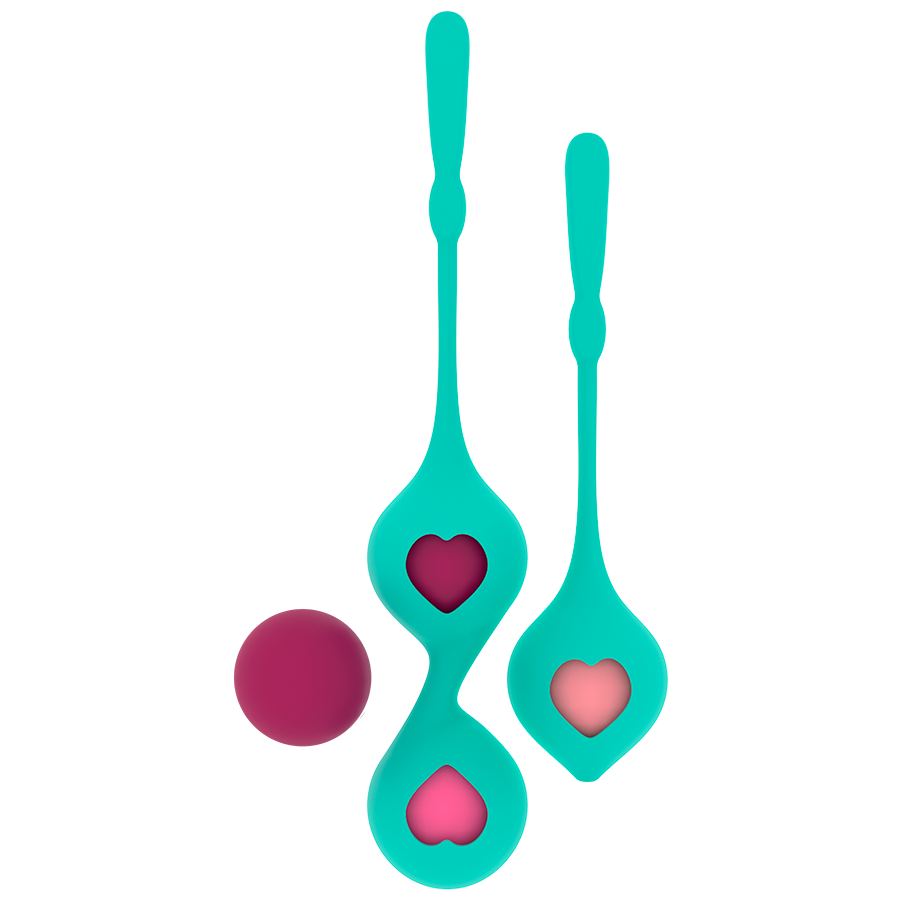 Obsenza - Conjunto de Treinamento Pélvico Deva Aqua Green Rithual - Image 1