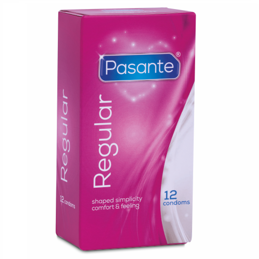 Obsenza - Pasante Regular Condoms 12 Pack for Natural Feel & Safety - Image 1