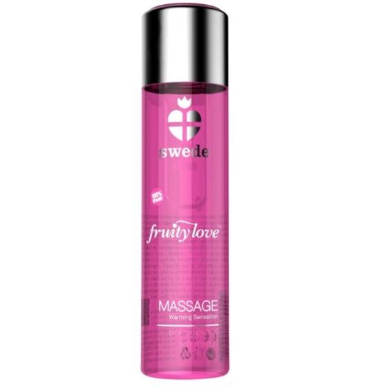 Obsenza - Fruity Love Massageöl mit wärmendem Effekt – Rose Grapefruit & Mango von SWEDE - Image 1