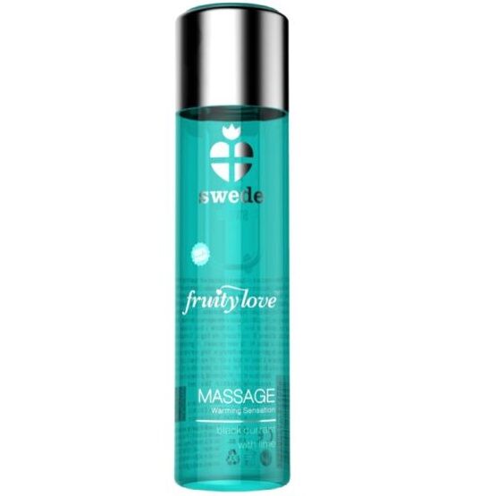 Obsenza - Fruity Love Massageöl mit wärmendem Effekt – Schwarze Johannisbeere & Limette - Schwarz - Image 1