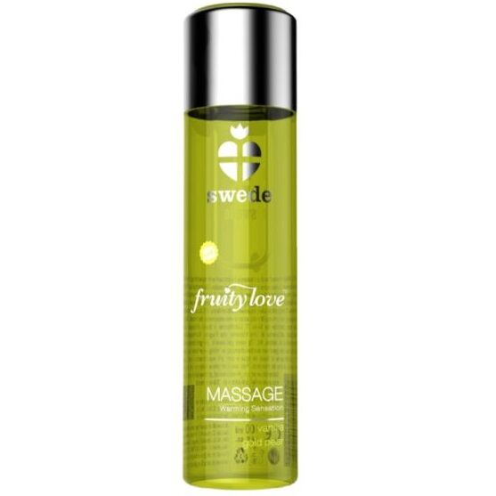 Obsenza - Fruity Love Massageöl mit wärmendem Effekt – Vanille & Goldbirne - Image 1