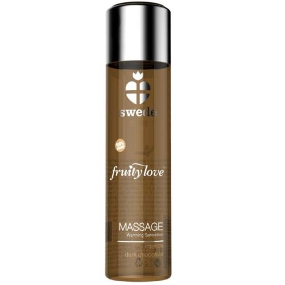 Obsenza - Fruity Love Massageöl mit Wärmendem Effekt Dunkle Schokolade von SWEDE - Image 1