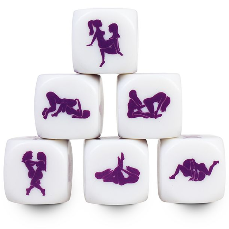 Obsenza - Secretplay Kamasutra Würfel Lesbisch 25 mm – Leidenschaftliche Positionen für unvergessliche Momente - Image 1