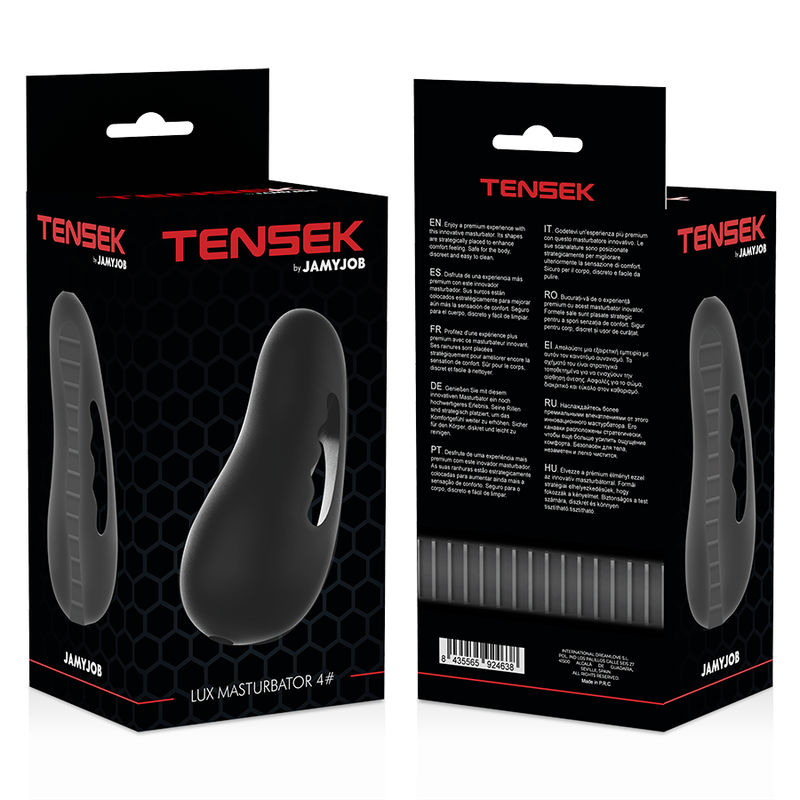 Obsenza - Tanga de Encaje con Vibrador y Máscara de Regalo - Negro - Image 1